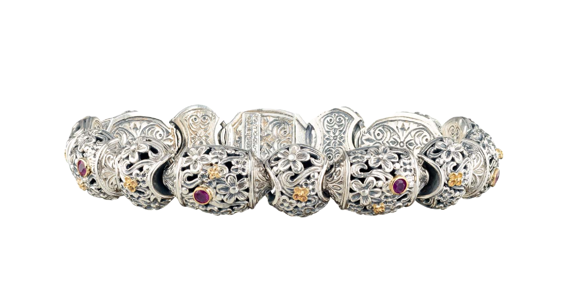 Harmony bracelet in 18K Gold and Sterling Silver